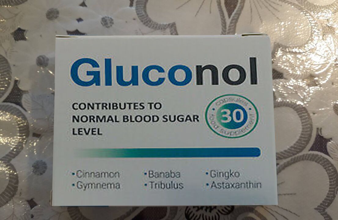 Tratamento da diabetes con Gluconol